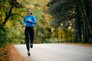 Person running